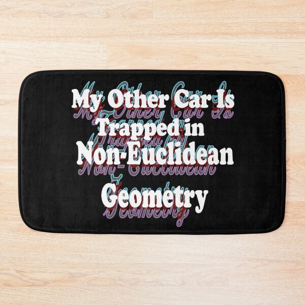 Item preview, My Other Car Is Trapped In Non-Euclidean Geometry designed and sold by ScienceCorner.