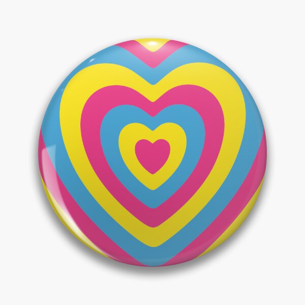 Item preview, Concentric Heart Cyan Magenta and Yellow Colors designed and sold by LinDraws.