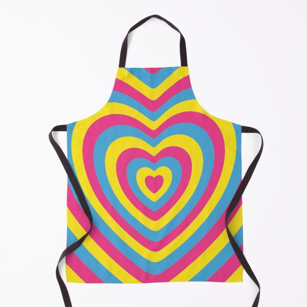 Item preview, Concentric Heart Cyan Magenta and Yellow Colors designed and sold by LinDraws.