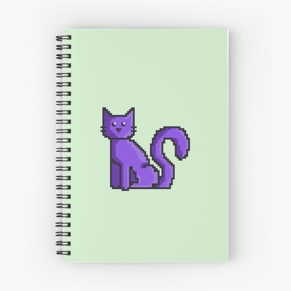 Item preview, Pixel Cat Purple designed and sold by Samirasart.