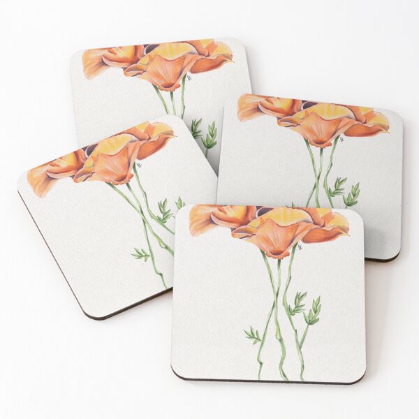 Item preview, California Poppies designed and sold by BetsyEDesign.