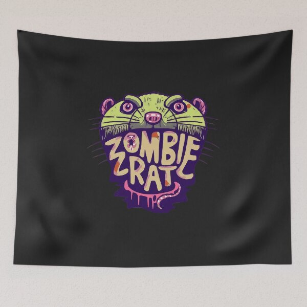 Artikelvorschau, Zombie-Ratten-Shirt 2024 entworfen und verkauft von MizoX7.