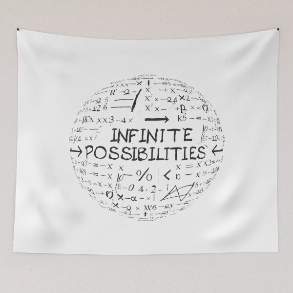 Item preview, Mathematical Formulas Of infinite possibilities designed and sold by Psycho-Crazy.