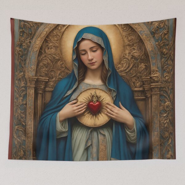 Item preview, Immaculate Heart of Virgin Mary designed and sold by printmala.