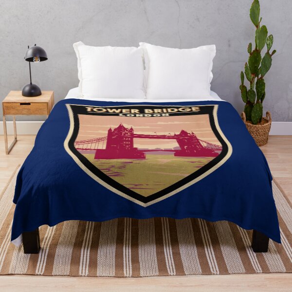 Item preview, Tower Bridge London Travel Art Badge designed and sold by KrisSidDesigns.
