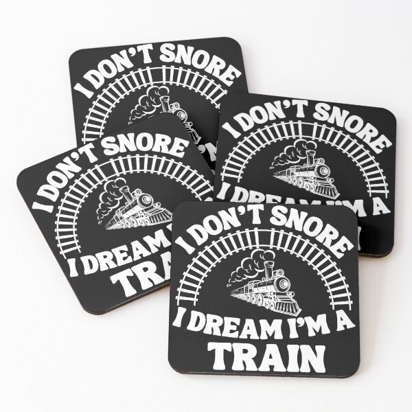 Item preview, I Don't Snore I Dream I'm A Train designed and sold by Dabbing Turtle Designs.
