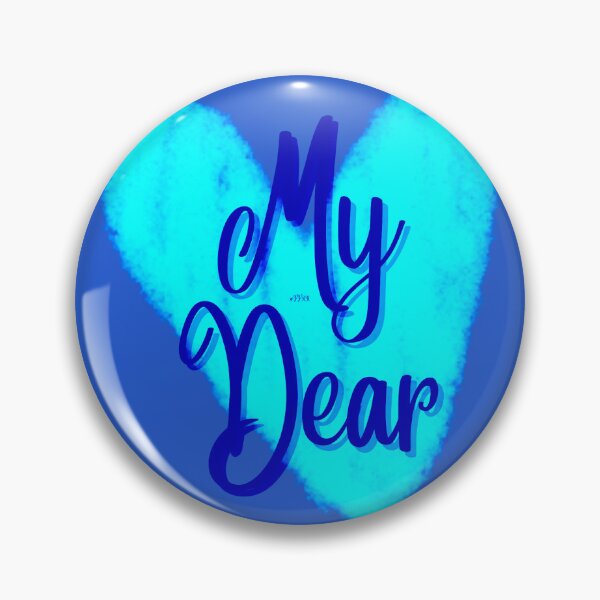 Item preview, My Dear - Blue Sketch designed and sold by ArleesArt.