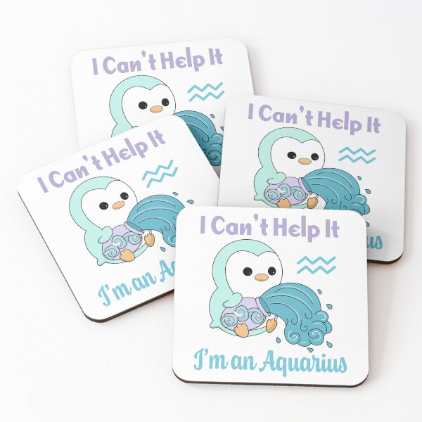 Item preview, Funny Aquarius Zodiac Quote  designed and sold by Super Cute Prints.