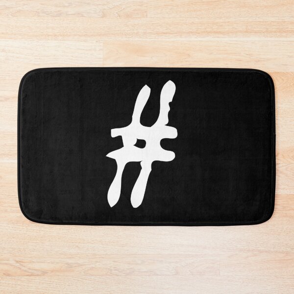 Item preview, Metaforyou Hashtag Icon in White designed and sold by metaforyou.
