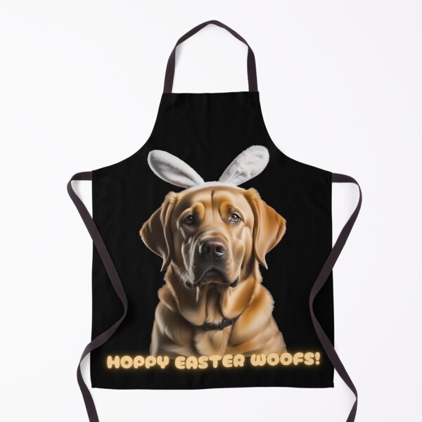 Item preview, Hoppy Easter Woofs Bunny Ears and Labrador designed and sold by Paula-Ziolek.