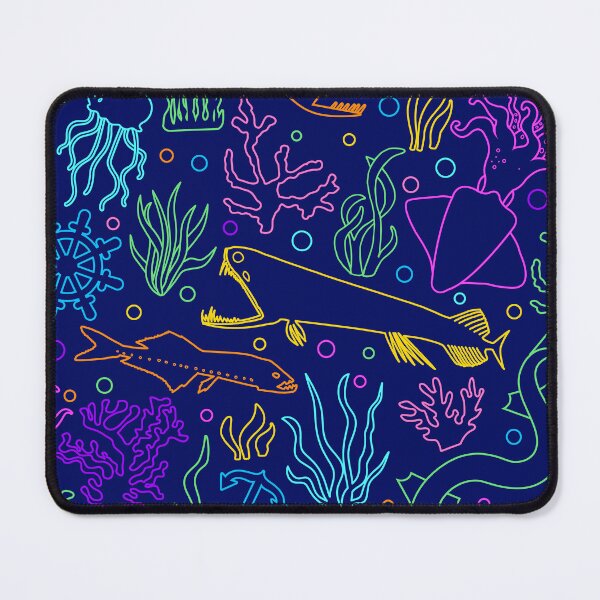 Item preview, Bioluminescent Fish in the Deep Sea designed and sold by VintageStyle.