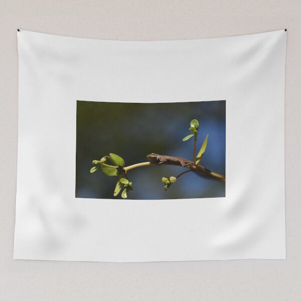 Item preview, An anole lizard in a growing plant designed and sold by FoxGlove5.