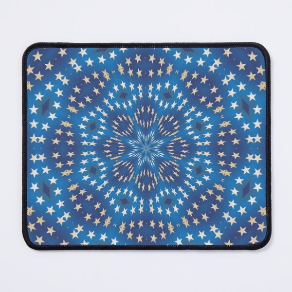 Item preview, Blue Star Kaleidoscope designed and sold by PatternTango.