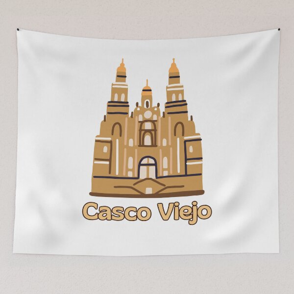 Item preview, Casco Viejo Panama City Stylistic Brown Buildings  designed and sold by julyperson.