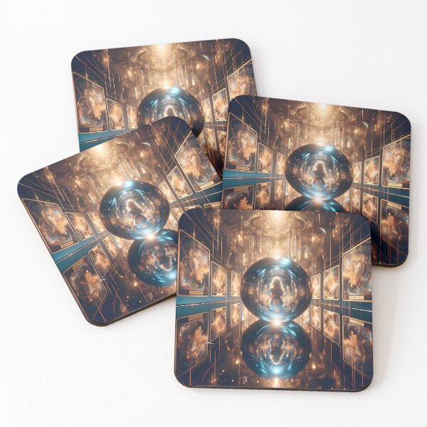 Item preview, Tarot Mirage: Reflections Unveiled designed and sold by AI-Only Creations.