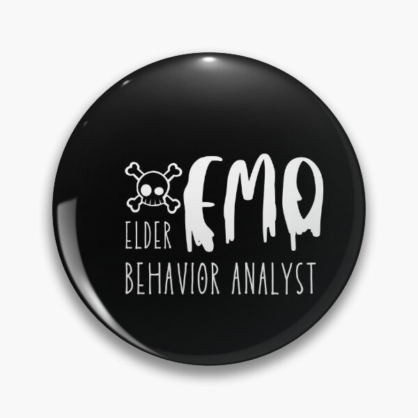 Artikelvorschau, Emo Bcba, älterer Emo-Verhaltensanalytiker entworfen und verkauft von bcbayay designs.