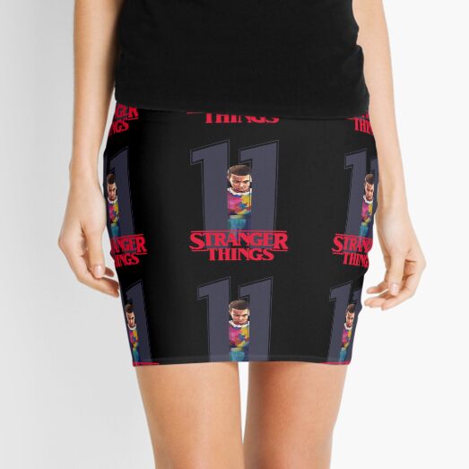 Item preview, STRANGER THINGS, Eleven, El, 11 (black background) designed and sold by bekksa.
