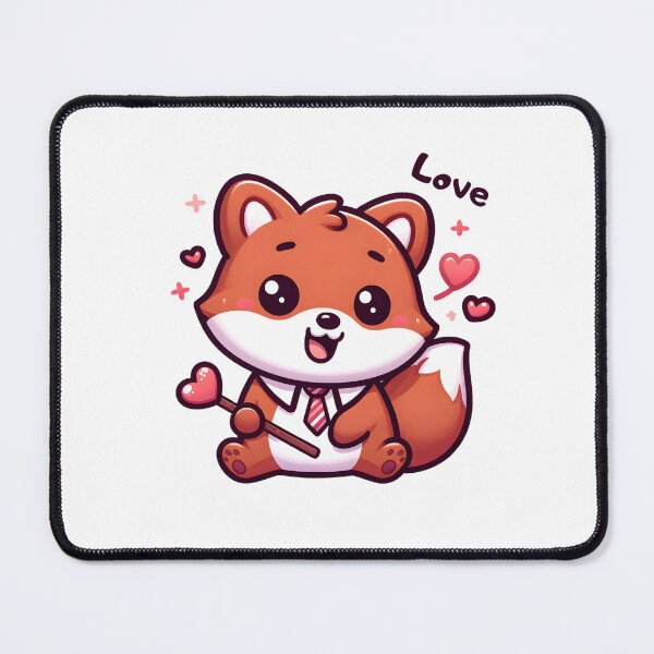 Item preview, Fox love designed and sold by PixeLoomshop.