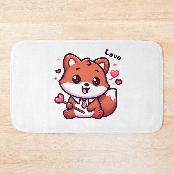 Item preview, Fox love designed and sold by PixeLoomshop.