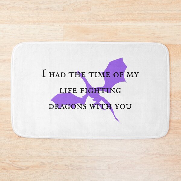 Item preview, I had the time of my life fighting dragons with you sticker designed and sold by EnchantAtelier.