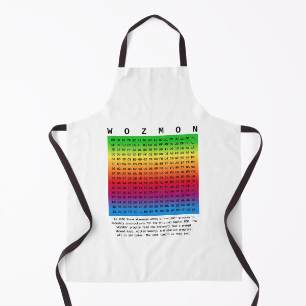 Item preview, Programa original WOZMON designed and sold by ByteWorksStudio.