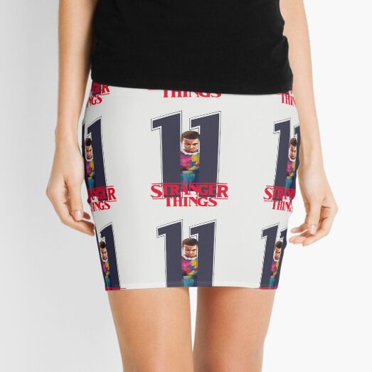 Item preview, STRANGER THINGS, Eleven, El, 11 (pale cream background) designed and sold by bekksa.