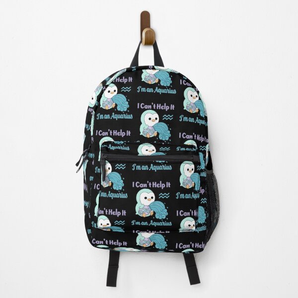 Item preview, Funny Aquarius Zodiac Quote Black designed and sold by Super Cute Prints.