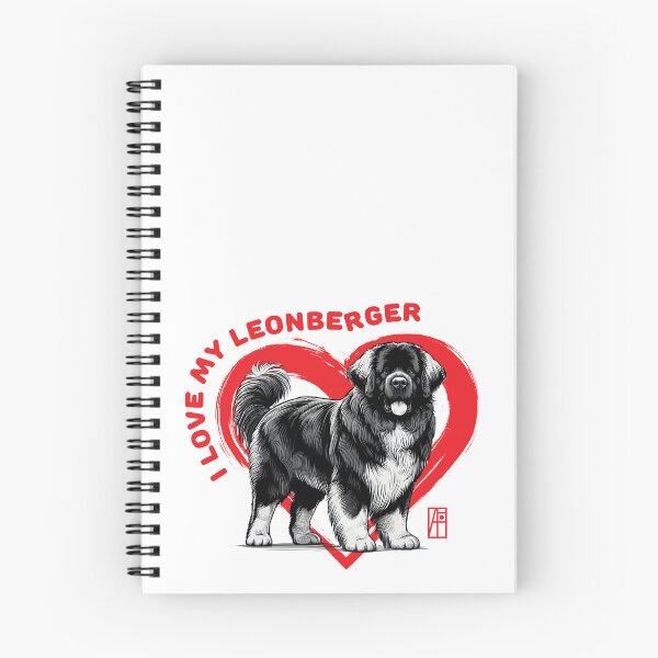 Item preview, I Love My Leonberger - I Love my dog - Persistent dog designed and sold by ArtProjectShop.