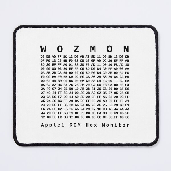 Item preview, Original WOZMON Program designed and sold by ByteWorksStudio.