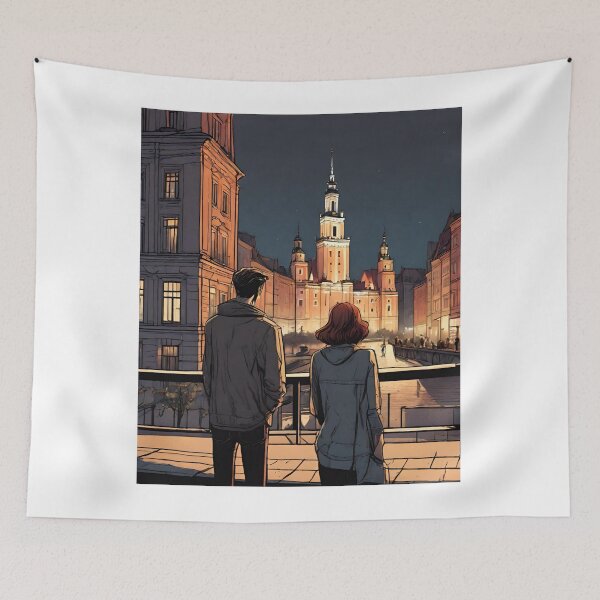 Item preview,  Couple Admires Warsaw    Valentine designed and sold by xiaidex.