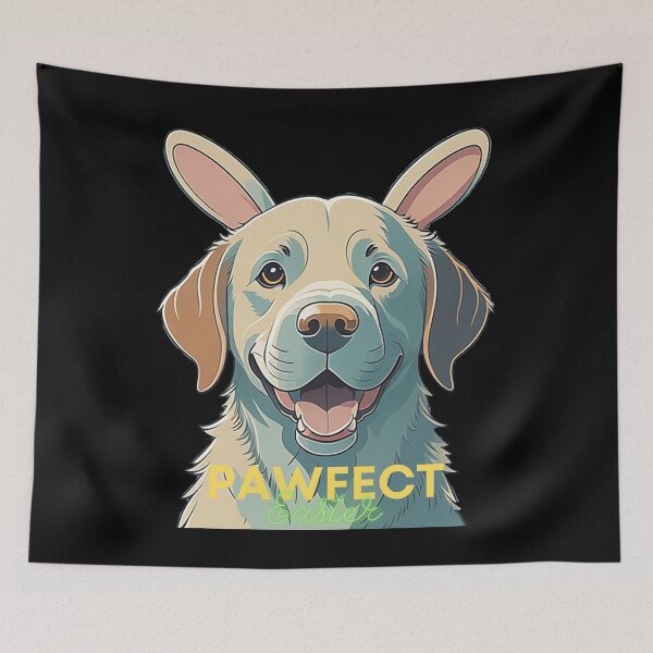Item preview, Pawfect Easter Bunny Ears and Labrador designed and sold by Paula-Ziolek.