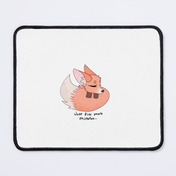 Item preview, sleepy fox: just five more minutes... designed and sold by Fluffydragon13.