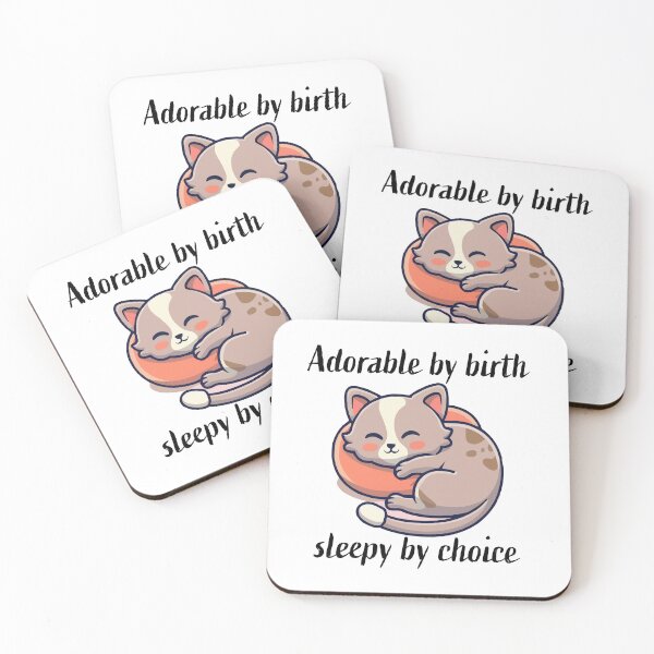 Item preview, Baby Cat: Adorable by birth, sleepy by choice designed and sold by Min Gave.