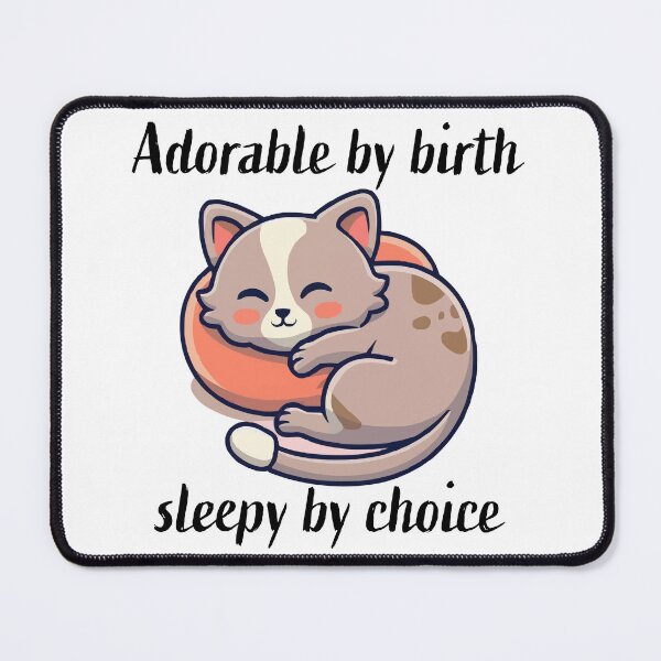 Item preview, Baby Cat: Adorable by birth, sleepy by choice designed and sold by Min Gave.