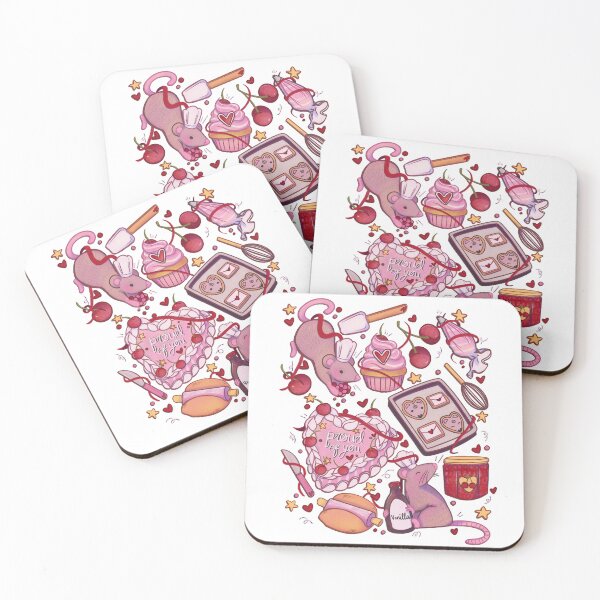 Item preview, Sweetie Chefs Valentine’s Day Rat Card designed and sold by Strudelbee.