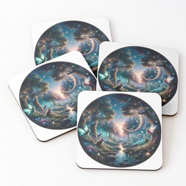 Item preview, Magical Forrest | Fantasy | Mystical Creatures designed and sold by ShopCoolStop.