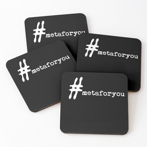 Item preview, #metaforyou logo in white designed and sold by metaforyou.