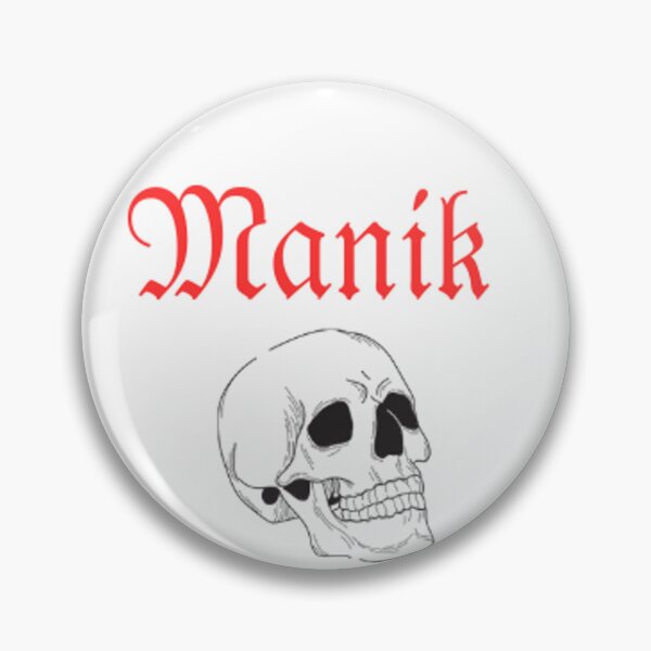 Artikelvorschau, Weißer Manik-Schädel-Goth entworfen und verkauft von ManikKult.
