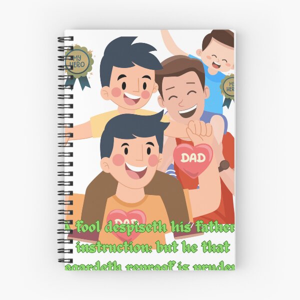 Item preview, A fool despiseth his father's instruction: but he that regardeth reproof is prudent. designed and sold by Hinny8.