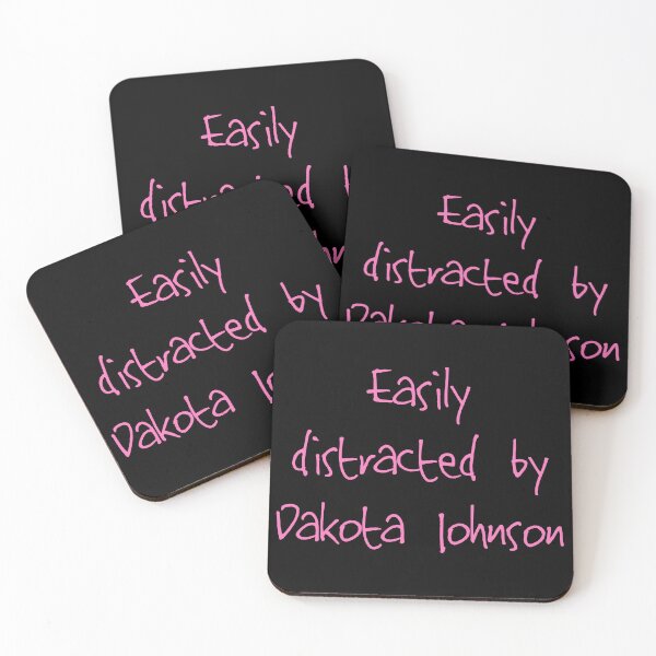 Item preview, Easily distracted by Dakota Johnson designed and sold by PeacefulHShop.