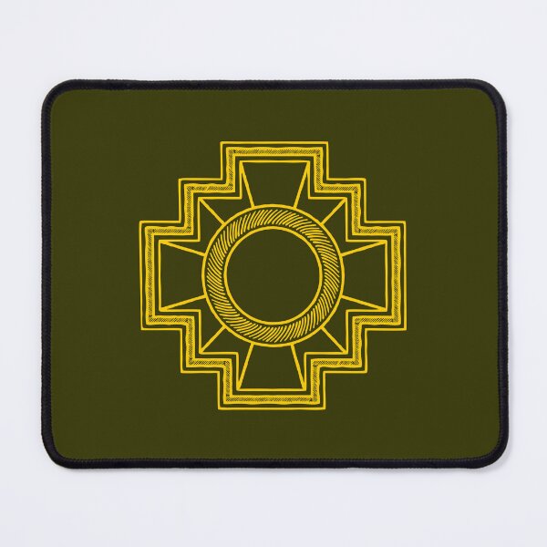 Item preview, Chakana lines yellow designed and sold by Betuzo.