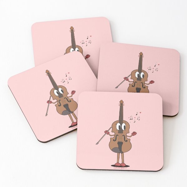 Item preview, Violin Cartoon designed and sold by theartoflivi.