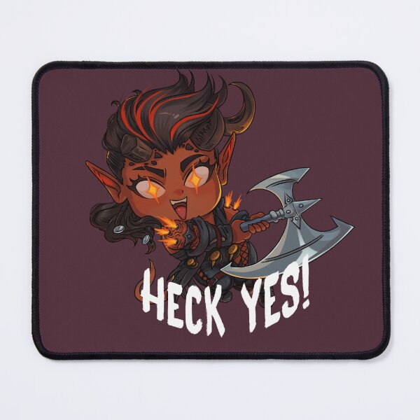 Item preview, Heck Yes! Chibi Karlach Swing designed and sold by Mistiqarts.