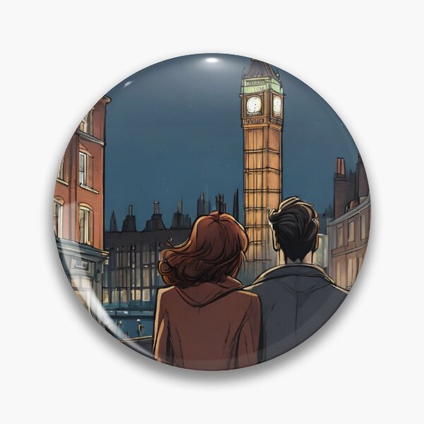 Artikelvorschau, Paar bewundert London Valentine entworfen und verkauft von xiaidex.