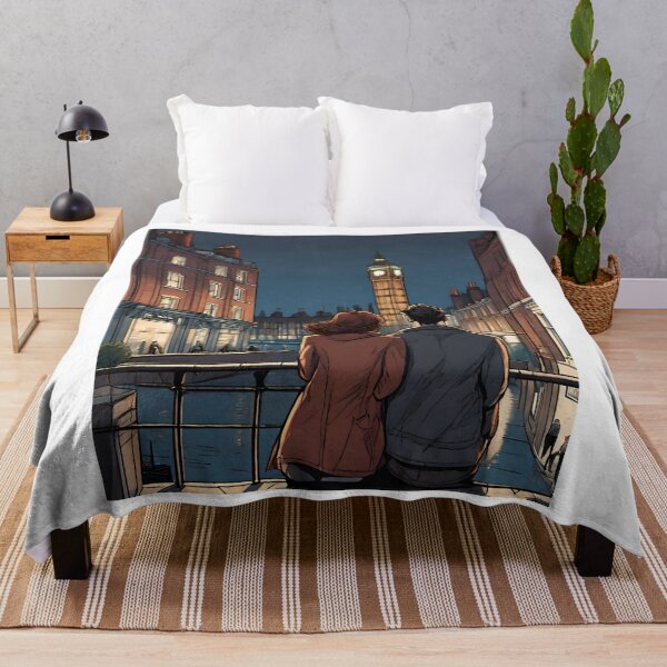 Item preview, Couple Admires London Valentine designed and sold by xiaidex.