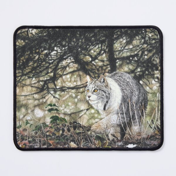 Item preview, Piebald Canada Lynx - The Stalker designed and sold by BeckyKidus.