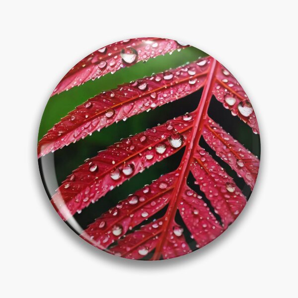 Artikelvorschau, Abstract Red Leaf Pattern entworfen und verkauft von TheArtOfPat.