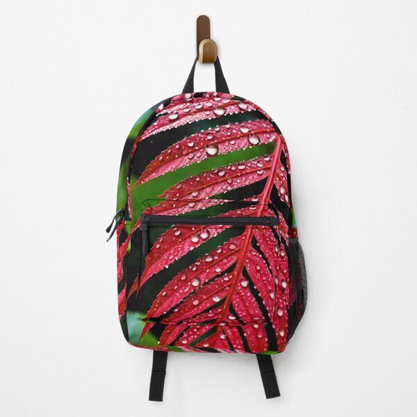 Artikelvorschau, Abstract Red Leaf Pattern entworfen und verkauft von TheArtOfPat.