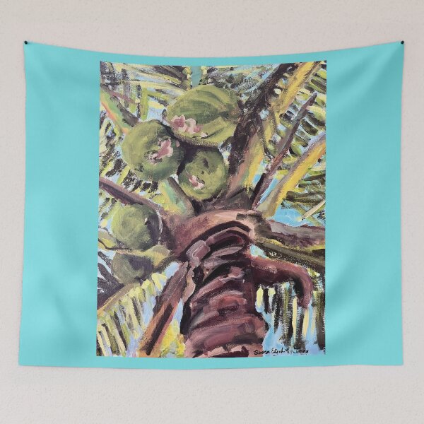 Item preview, Coconut Tree designed and sold by Susan Elizabeth Jones Art.