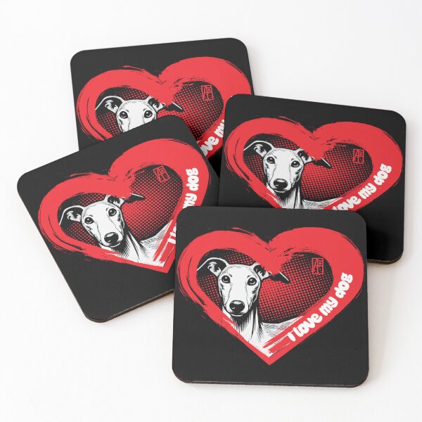 Item preview, I Love My Whippet - Fast dog - I Love my dog designed and sold by ArtProjectShop.